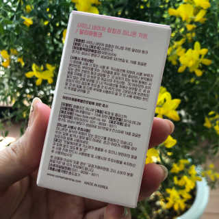꼬메맘마 네이처 달리아핑크 립컬러 — 2점을 준 리뷰어가 2020년 4월 올린 사용 사진