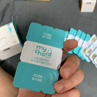 JW중외제약 마이코드 알티지 오메가3 1000 mg — 5점을 준 리뷰어가 2020년 8월 올린 사용 사진