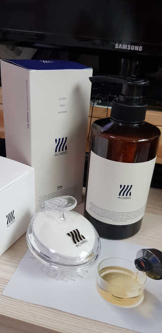 에이처드 유산균 탈모 샴푸 500ml — 5점을 준 리뷰어가 2020년 9월 올린 사용 사진