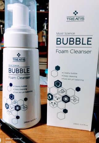 트리티스 [TREATIS] Bubble Foam Cleanser 200ml — 5점을 준 리뷰어가 2020년 12월 올린 사용 사진