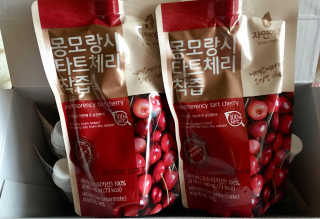 자연에온 몽모랑시 타트체리 착즙 100mL 10개입 2BOX — 5점을 준 리뷰어가 2020년 10월 올린 사용 사진