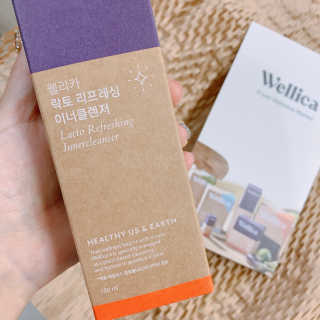 웰리카_V CARE 웰리카 락토 리프레싱 이너클렌저 — 5점을 준 리뷰어가 2020년 11월 올린 사용 사진