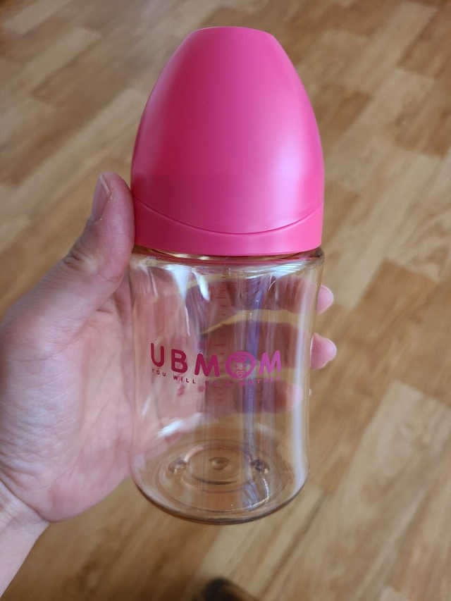유비맘 PPSU 젖병 노꼭지_200ml_컬러 랜덤 발송 리뷰 사진