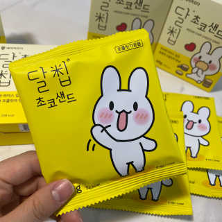 네이처오다 달칩 초코샌드 — 5점을 준 리뷰어가 2020년 7월 올린 사용 사진