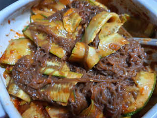 [해주냉면] 신천맛집 매운 비빔냉면 2인분 + 무절임 — 4점을 준 리뷰어가 2020년 5월 올린 사용 사진