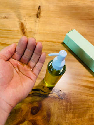 스킨큐어 산다화 순한 클렌징 동백 오일 200ml — 5점을 준 리뷰어가 2020년 5월 올린 사용 사진