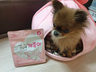 My Pet Care 천연단백질 관절건강에 개좋아 — 5점을 준 리뷰어가 2020년 12월 올린 사용 사진