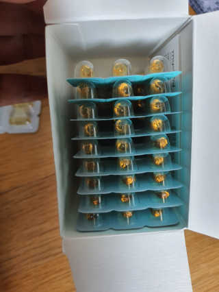 JW중외제약 마이코드 알티지 오메가3 1000 mg — 4점을 준 리뷰어가 2020년 9월 올린 사용 사진