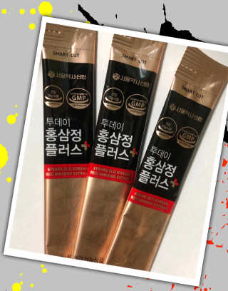 서울약사신협_투데이홍삼정플러스스틱_10g x 30포 — 5점을 준 리뷰어가 2020년 12월 올린 사용 사진
