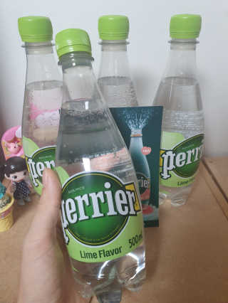 페리에 라임 500ml 투명페트 — 5점을 준 리뷰어가 2020년 11월 올린 사용 사진