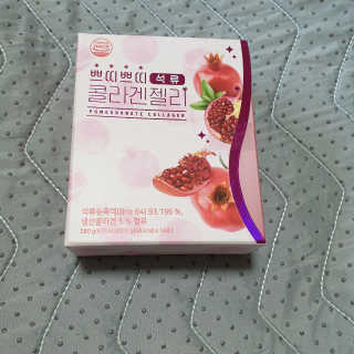 헬스업_쁘띠쁘띠석류콜라겐젤리_20g x 14포 — 5점을 준 리뷰어가 2020년 7월 올린 사용 사진