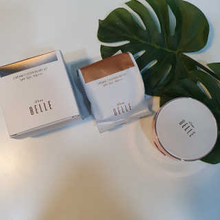 디어벨르 크림쿠션 DEAR BELLE CREAM COUSION — 3점을 준 리뷰어가 2020년 7월 올린 사용 사진