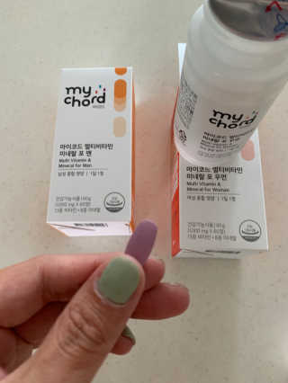 JW중외제약 마이코드 멀티비타민미네랄 포 우먼 — 5점을 준 리뷰어가 2020년 9월 올린 사용 사진