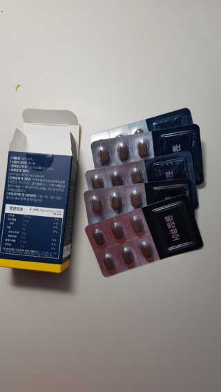 조은약초 꿀잠큐어 제주 감태추출물 감태정 600mg — 5점을 준 리뷰어가 2020년 5월 올린 사용 사진