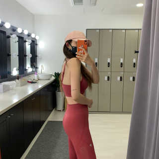 세컨스킨 액티브 홀메쉬 브라 및 레깅스 세트 — 5점을 준 리뷰어가 2020년 12월 올린 사용 사진