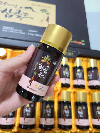 서울약사신협_프리미엄황삼골드_3.75g x 12환+75mgx12병 — 5점을 준 리뷰어가 2020년 9월 올린 사용 사진