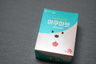 펫시랩 반려견용 액상 프리바이오틱스 아쿠아펫 — 5점을 준 리뷰어가 2020년 12월 올린 사용 사진