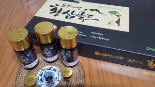 서울약사신협_프리미엄황삼골드_3.75g x 12환+75mgx12병 — 5점을 준 리뷰어가 2020년 9월 올린 사용 사진