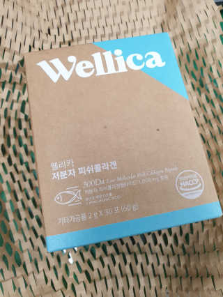 웰리카 저분자 피쉬 콜라겐 — 5점을 준 리뷰어가 2020년 12월 올린 사용 사진
