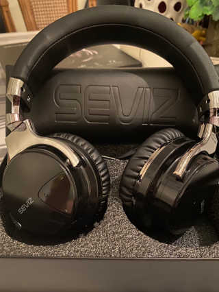 SEVIZ Bluetooth Headphones 10 3color — 5점을 준 리뷰어가 2020년 10월 올린 사용 사진