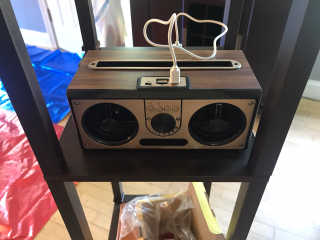 SEVIZ RETRO20W 레트로 블루투스 스피커 — 4.5점을 준 리뷰어가 2020년 7월 올린 사용 사진