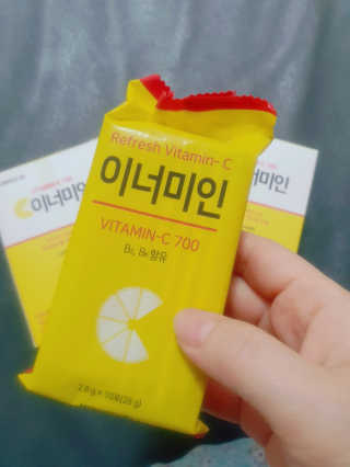 이너미인 VITAMIN-C 700 — 5점을 준 리뷰어가 2020년 9월 올린 사용 사진
