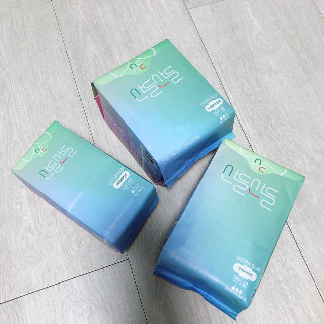 산들산들 생리대 체험 패키지 2 리뷰 사진