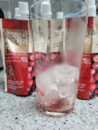 자연에온 몽모랑시 타트체리 착즙 100mL 10개입 2BOX — 5점을 준 리뷰어가 2020년 10월 올린 사용 사진