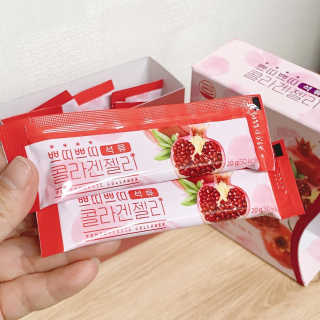 헬스업_쁘띠쁘띠석류콜라겐젤리_20g x 14포 — 5점을 준 리뷰어가 2020년 12월 올린 사용 사진
