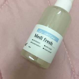 순수연구소 메디프레쉬80ml 천연 향균 섬유 탈취제 — 5점을 준 리뷰어가 2020년 5월 올린 사용 사진