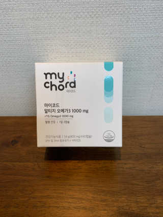 JW중외제약 마이코드 알티지 오메가3 1000 mg — 4점을 준 리뷰어가 2020년 7월 올린 사용 사진