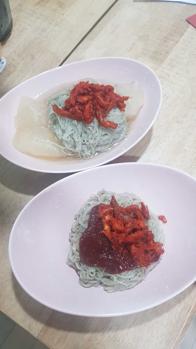 명품 명태회무침 리뷰 사진