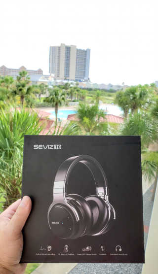 SEVIZ Bluetooth Headphones 10 3color — 5점을 준 리뷰어가 2020년 6월 올린 사용 사진