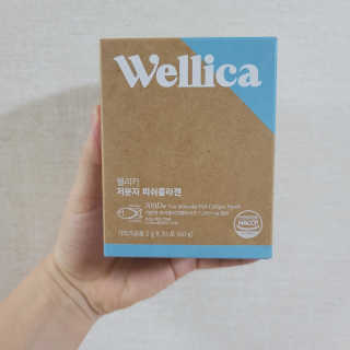 웰리카 저분자 피쉬 콜라겐 — 5점을 준 리뷰어가 2020년 10월 올린 사용 사진