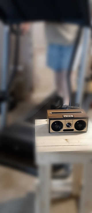 SEVIZ RETRO20W 레트로 블루투스 스피커 — 5점을 준 리뷰어가 2020년 7월 올린 사용 사진