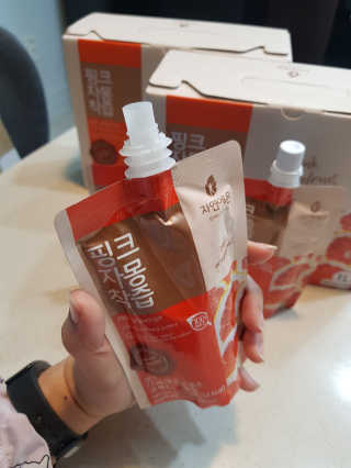자연에온 핑크 자몽 착즙 100mL 10개입 2BOX — 5점을 준 리뷰어가 2020년 10월 올린 사용 사진
