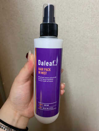 달리프 글램 헤어팩 인미스트 200ml — 4.5점을 준 리뷰어가 2020년 11월 올린 사용 사진