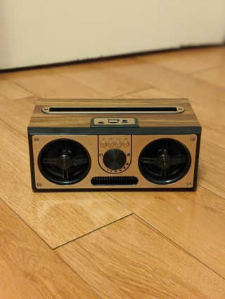 SEVIZ RETRO20W 레트로 블루투스 스피커 — 5점을 준 리뷰어가 2020년 7월 올린 사용 사진