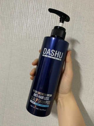 다슈코리아 다슈 데일리 단백질 한방 두피 골드 샴푸 500ml — 5점을 준 리뷰어가 2020년 12월 올린 사용 사진