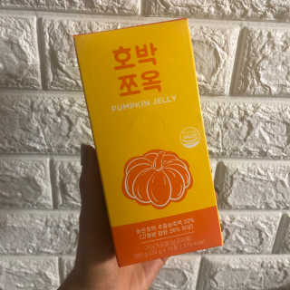 조은약초 국산 늙은 호박즙 호박쪼옥 젤리 20g x 15포 — 3점을 준 리뷰어가 2020년 8월 올린 사용 사진