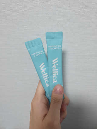 웰리카 저분자 피쉬 콜라겐 — 4점을 준 리뷰어가 2020년 11월 올린 사용 사진