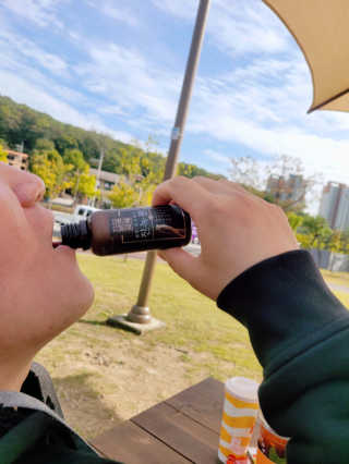 한국야쿠르트 발휘 발효홍삼 진녹綠원 — 5점을 준 리뷰어가 2020년 10월 올린 사용 사진