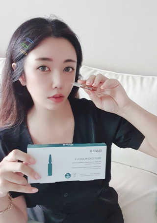 바베 BABE 바베 프로테오글리칸 F+F 앰플 솔루션 — 5점을 준 리뷰어가 2020년 8월 올린 사용 사진
