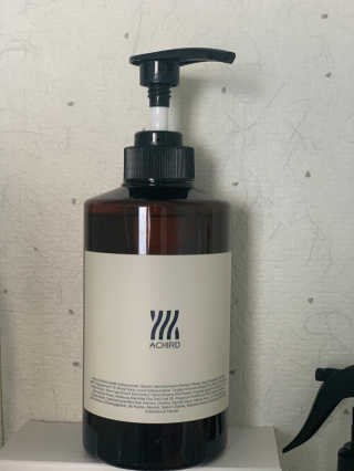 에이처드 유산균 탈모 샴푸 500ml — 5점을 준 리뷰어가 2020년 9월 올린 사용 사진
