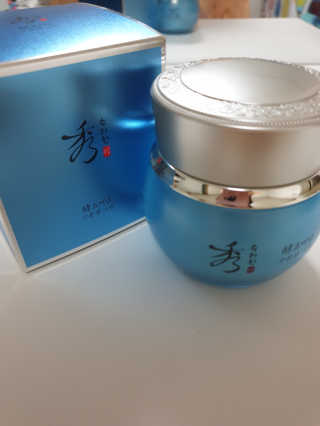 네이처컬렉션 수려한 효비담 수분샘 크림 75ml — 5점을 준 리뷰어가 2020년 4월 올린 사용 사진