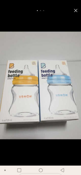 유비맘 신생아젖병 120ml 트리플팩_ 젖꼭지 포함 — 4점을 준 리뷰어가 2020년 7월 올린 사용 사진