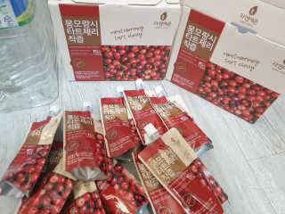자연에온 몽모랑시 타트체리 착즙 100mL 10개입 2BOX — 4점을 준 리뷰어가 2020년 11월 올린 사용 사진