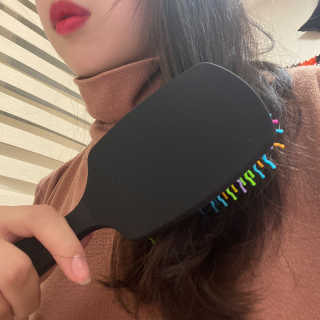 아이캔디 레인보우 볼륨S 패들 브러쉬 — 5점을 준 리뷰어가 2020년 11월 올린 사용 사진