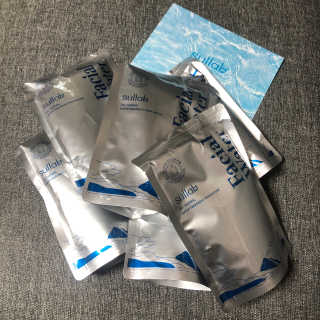 [설랩] 클렌징워터 세안수 500ml x 6팩 — 3점을 준 리뷰어가 2020년 8월 올린 사용 사진