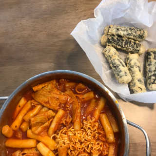 화곡미담 옛날 떡볶이 — 2.5점을 준 리뷰어가 2020년 4월 올린 사용 사진